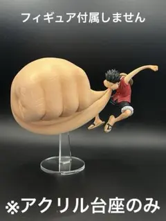 ※アクリル台座　ONE PIECE 一番くじ　海賊王への道　ルフィ ギア3 C賞
