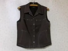 103500 レリアン　ベスト　ブラウン　サイズ9