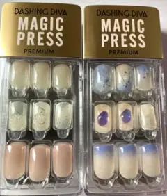 DASHING DIVA MAGIC PRESS ネイルチップ 2セット②