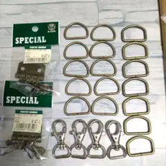 ハンドメイドに☆ナスカン☆Dかん☆キー金具など