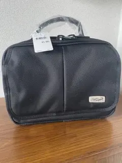 【新品】クロコダイル　ブラック ナイロン ショルダーバッグのサムネイル
