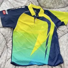 TSP 卓球 試合 ユニフォームM 青 黄