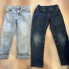 キッズ 長ズボン 120cm 2色セット