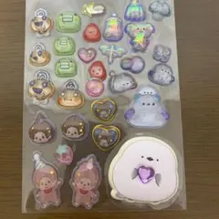 シール　お裾分け　ボンボンドロップシール　もちもちシール