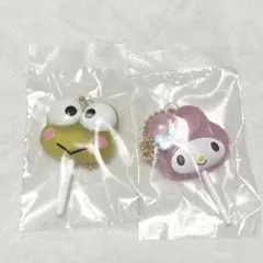 サンリオ　カラフルキャンディチャーム　けろっぴ　マイメロディ