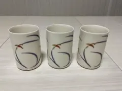 ⭐️香蘭社☆⭐️ 青リンドフィールド湯飲み 3個セット