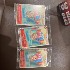 ワンピース　プロモ　未開封　3パック　プロモーションカードセット2025 n