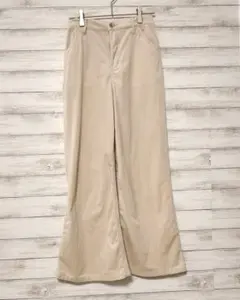 グレイル コーデュロイ パンツ ベージュ ワイドパンツ M