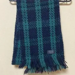 【John Branigan】ウールマフラー　グリーン