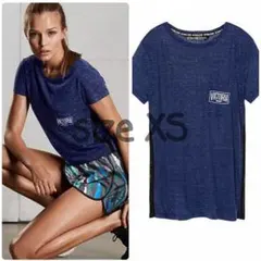 【新品】VSX メッシュ Tシャツ スポーツウェア ネイビー XS