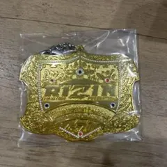 RIZIN一番くじ　D賞 チャンピオンベルト メタルチャーム フェザー級