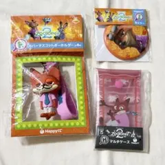 ズートピア ハッピーくじ F賞 ラバーマスコットキーホルダー　ニック