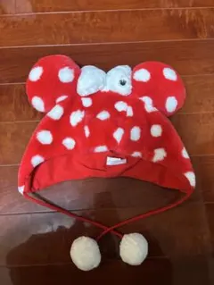 東京ディズニーリゾート 赤い水玉キャップ
