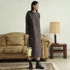 theory luxe 21AW ウォッシャブル SAXONY ワンピース