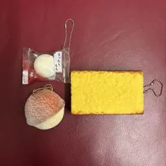 お菓子型キーホルダー・スクイーズセット