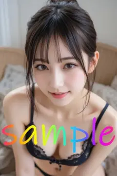 c172　AI美女　下着　ポスター　グラビア　かわいい　ランジェリー　看板