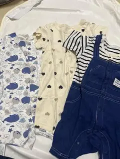 半袖ロンパース3枚セット