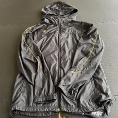 Champion フード付きナイロンジャケット ブラック