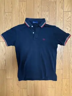 FRED PERRY フレッドペリー　ポロシャツ ブラック　Mサイズ