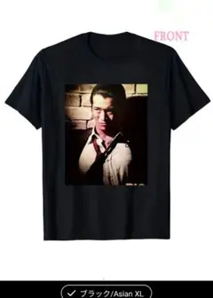 ブラック Tシャツ アジアンXL　矢沢永吉