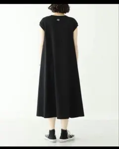 ビームスボーイ　チャンピオン　Aラインドレス　ワンピース　黒
