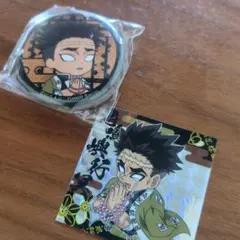 鬼滅の刃✳️非鳴嶼行冥✳️缶バッジ✳️ステッカー