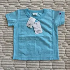 Champion 水色 Tシャツ 新品タグ付き