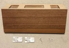 ①無印良品 壁に付けられる家具棚 30cm