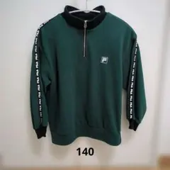 キッズ 140 ハーフジップスウェットFILA/GLOBAL WORKコラボのサムネイル