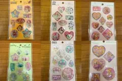 【6枚セット】ディズニー ウォーターシール