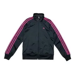 adidas トラックジャケット ブラック ピンク Y2Kのサムネイル