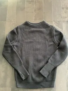 ANDERSEN-ANDERSEN 5G ニット カーキ グリーン XS