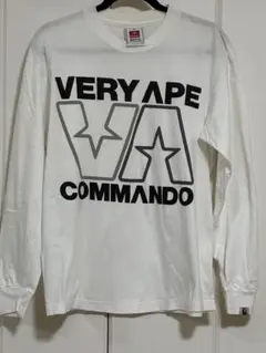 初期　A BATHING APE Hanes 長袖Tシャツ　ロンTのサムネイル