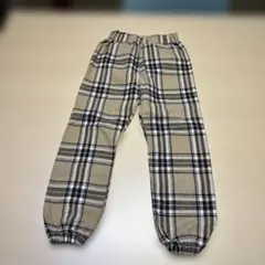 SHEIN ベージュ チェック柄 ロングパンツ 12/2022