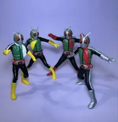 HG仮面ライダー　新1号　新2号　ショッカーライダー　4種アソートセット