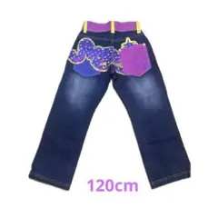◎お値下げ◎美品　平成⭐︎エンジェルブルー　120cm デニム　バックプリント