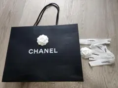 CHANEL 紙袋 カメリア リボン - メルカリ