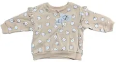 新品★シナぷしゅ トレーナー 80cm ベビー キッズ 長袖 裏起毛