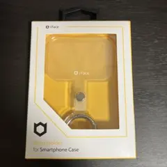 ●未開封● iFace Hang and ストラップホルダー（クリア・フロスト）