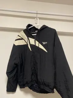 【古着　Reebok】90'sナイロンジャケット　フード付き