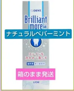 브릴리언트 모어 더블 내추럴 페퍼민트 90g 1병