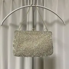 ROPE オケージョン　ヴィンテージ　ビジュー　ハンドバッグ　クラッチ