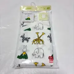 UNIQLO ミッフィー ボディスーツ 長袖 60cm