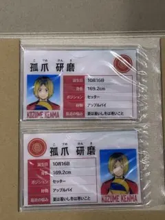 ハイキュー!!マイプロフケース 孤爪研磨