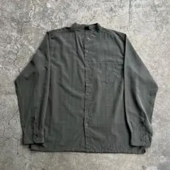 VINTAGE ヴィンテージ古着 バンドカラーシャツ XL