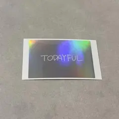 TODAYFUL 限定ロゴステッカー 1枚のサムネイル
