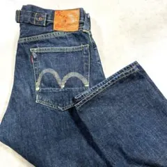 Kazu様専用！レア商品！EVISU レザーサスペンダーブラウン - メルカリ