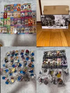 未開封あり ワーコレ ワンピース72体 鬼滅の刃 16体 フィギュア まとめ売り
