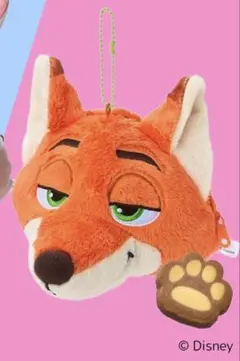 ズートピア 立体フェイスポーチ ニック