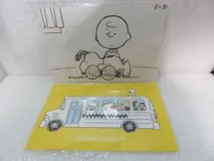 【匿名配送】スヌーピーミュージアムポストカード 原画ポストカード 2種2枚セット